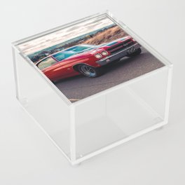 Vintage 1970 Chevelle SS 454 American Classic Muscle car automobile transportation color photograph / photograph poster posters Acrylic Box
