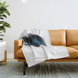 Galaxy Heart Throw Blanket