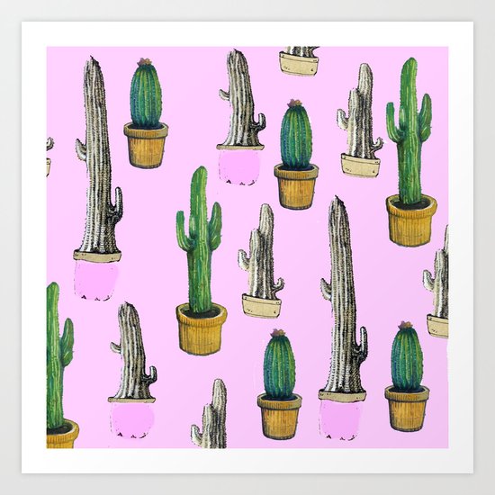 cactus 6.0 Art Print