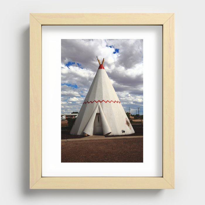 Route 66 - Wigwam Motel 2008 Recessed Framed Print