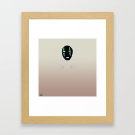 Faceless Framed Art Print