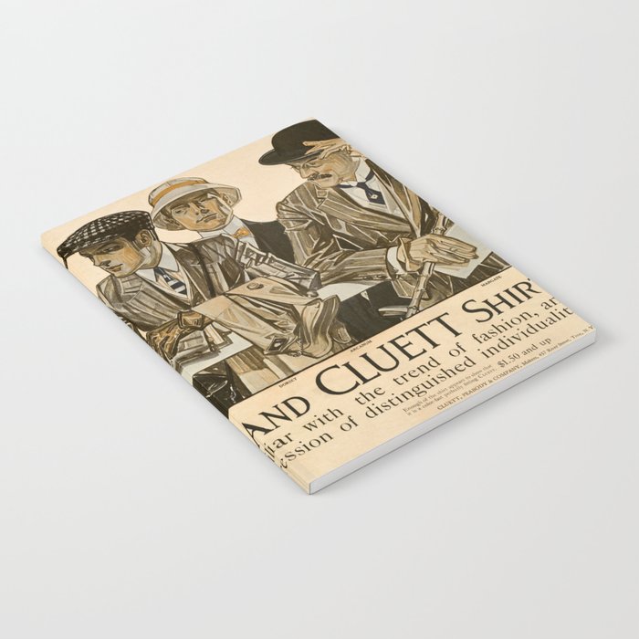 Arrow Collars and Cluett Shirts, 1911 by Joseph Christian Leyendecker Notebook