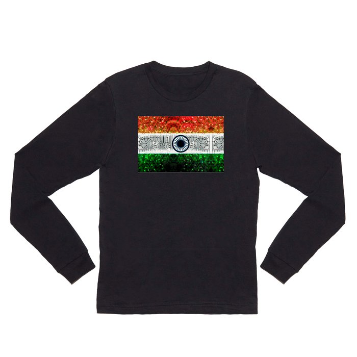 circuit board india (flag) Long Sleeve T Shirt