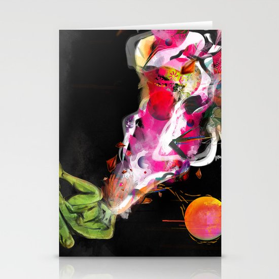 Meaningful moments exist silently Stationery Cards