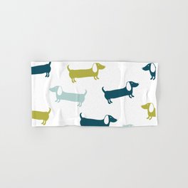 Lovely dachshunds in great colors Hand & Bath Towel