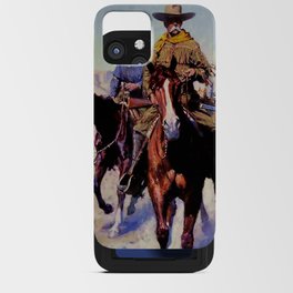 “The Pursuers” by W Herbert Dunton iPhone Card Case