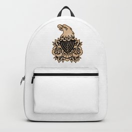 Vintage Eagle Backpack | Traditionaltattoo, Birdofprey, Tattoo, Vintage, Oldschool, Classic, Militarytattoo, Americantattoo, Digital, Bird 