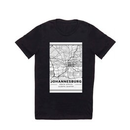 Johannesburg tourist map T Shirt