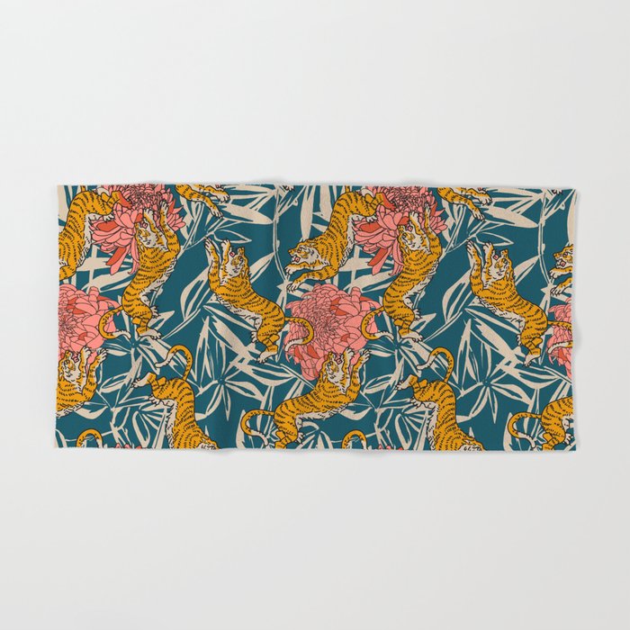 BENGAL CORA TIGER Hand Bath Towel by holli zollinger Society6