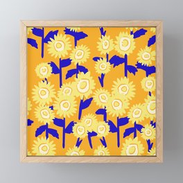 Sunflower Garden  Framed Mini Art Print