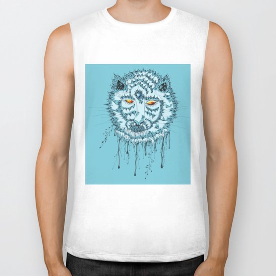 Tiger of Artist Biker Tank