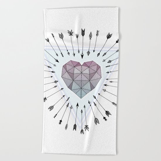 Young & Unafraid Beach Towel