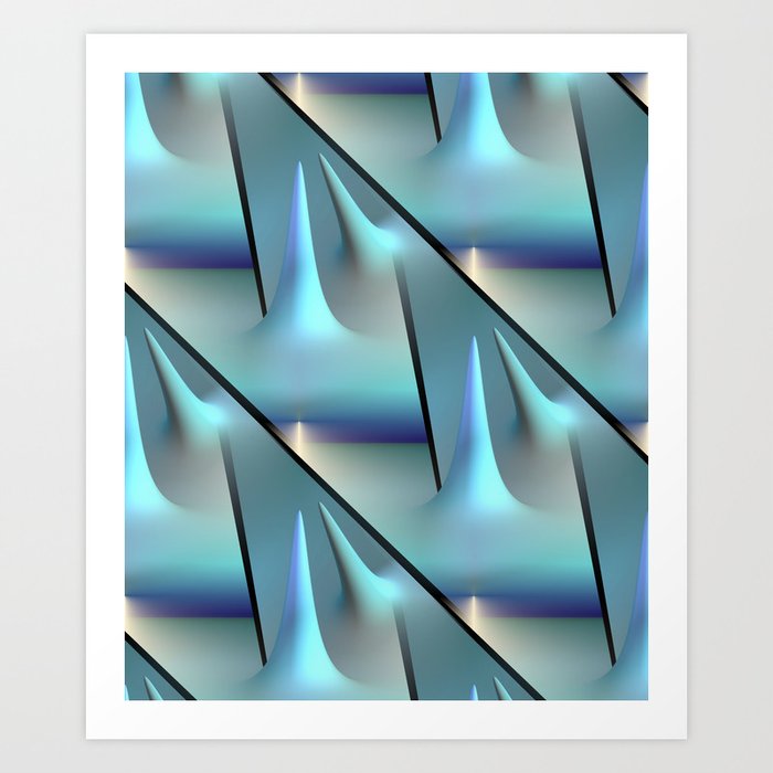 3d Abstraction 82 Art Print By 3dimensions