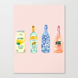 Poppin' Bottles Canvas Print