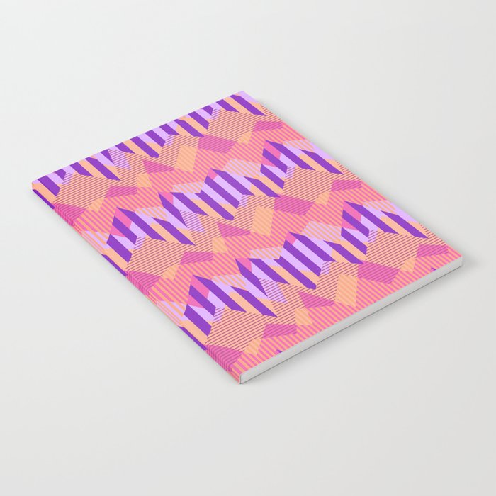 ZigZag All Day - Pink Notebook
