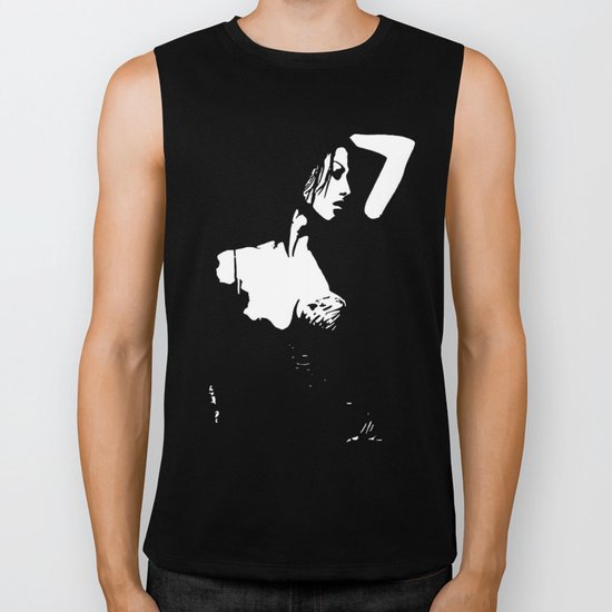 In love with me Biker Tank