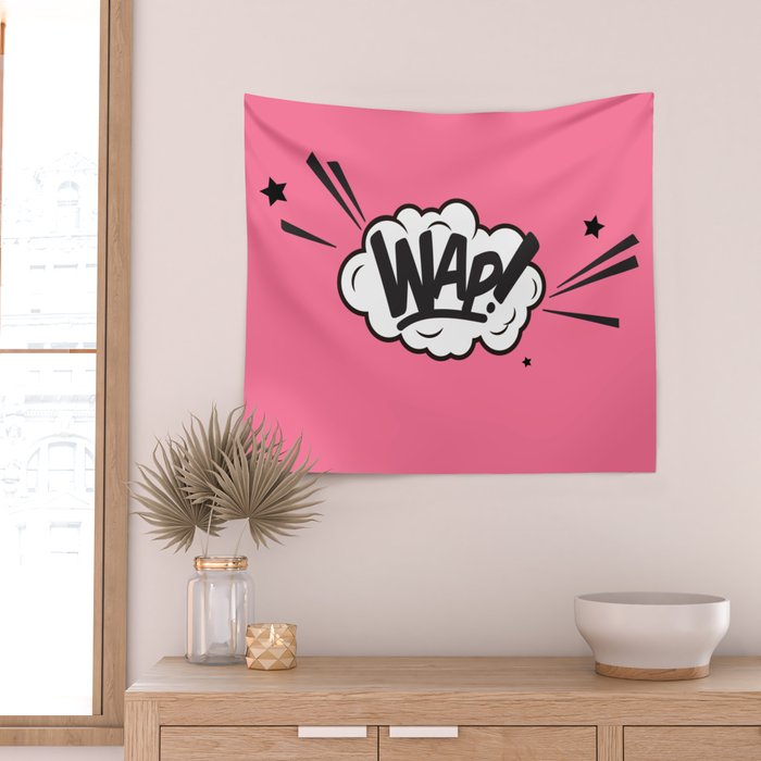 WAP ART Wall Tapestry by For Petes Sake Society6