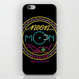 Neon Moon Studios Logo Rectangle iPhone Skin