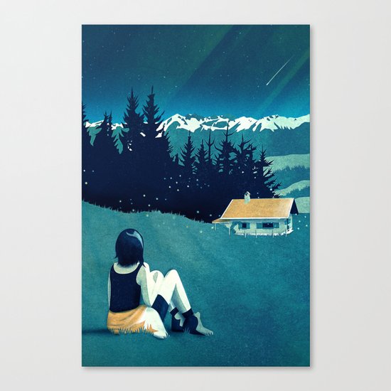 Magical Solitude Canvas Print