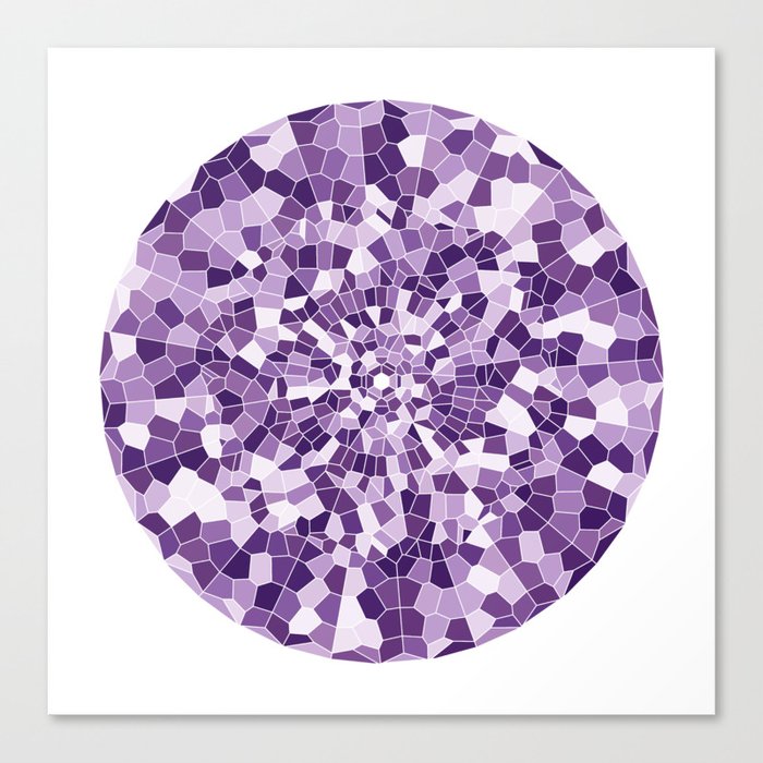 Violet Portal Canvas Print