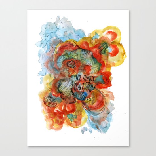 The Things Canvas Print