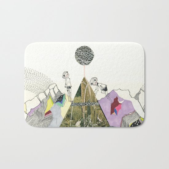 Climbers - Cool Kids Climb Mountains Bath Mat