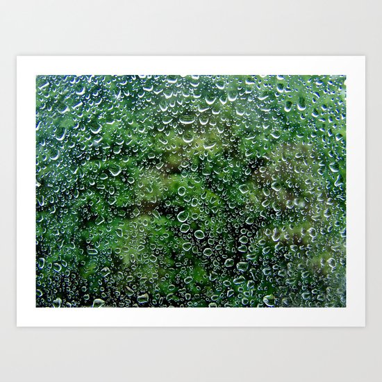 It's a rainy day Art Print