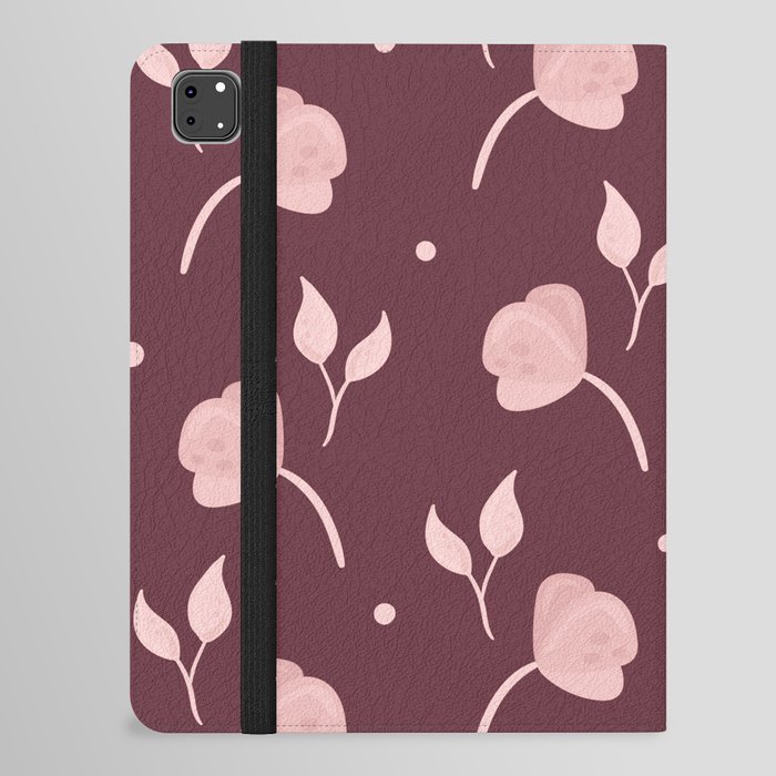 Tulip patern iPad Folio Case
