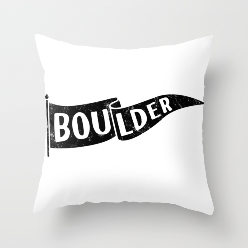 Boulder Colorado Pennant Flag University College Dorm Room