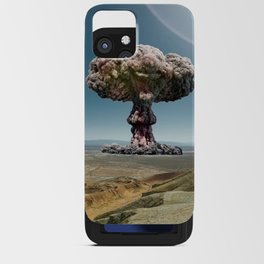Nuclear Bomb explosion iPhone Card Case