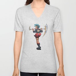 Magical Girl Punk V Neck T Shirt