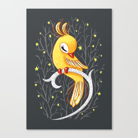 Magic Canary Canvas Print