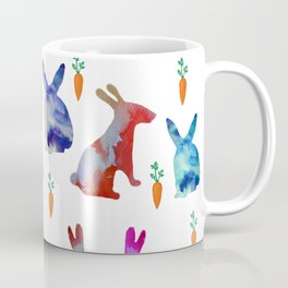 Rabbits Joy Coffee Mug