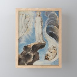 William Blake - The Third Temptation Framed Mini Art Print