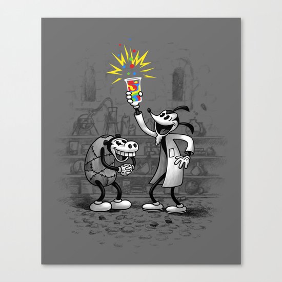 Invention of Colour Canvas Print
