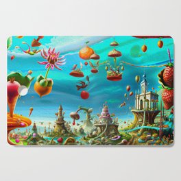 The Garden of Earthly Desserts Cutting Board
