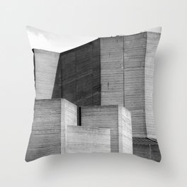 Brutalist Series - National Theatre #2 Throw Pillow