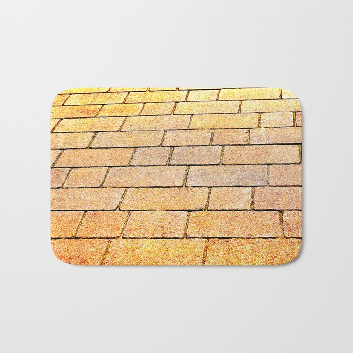 Yellow Brick Road Bath Mat By Langtonphotography Society6 Yellow Brick Road Bath Mat By