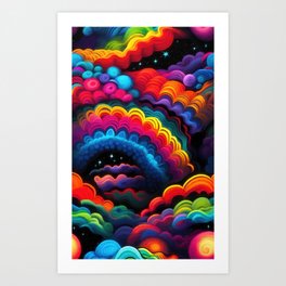 Rainbow Dreams 2 Art Print