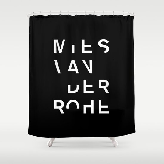 MIES Shower Curtain