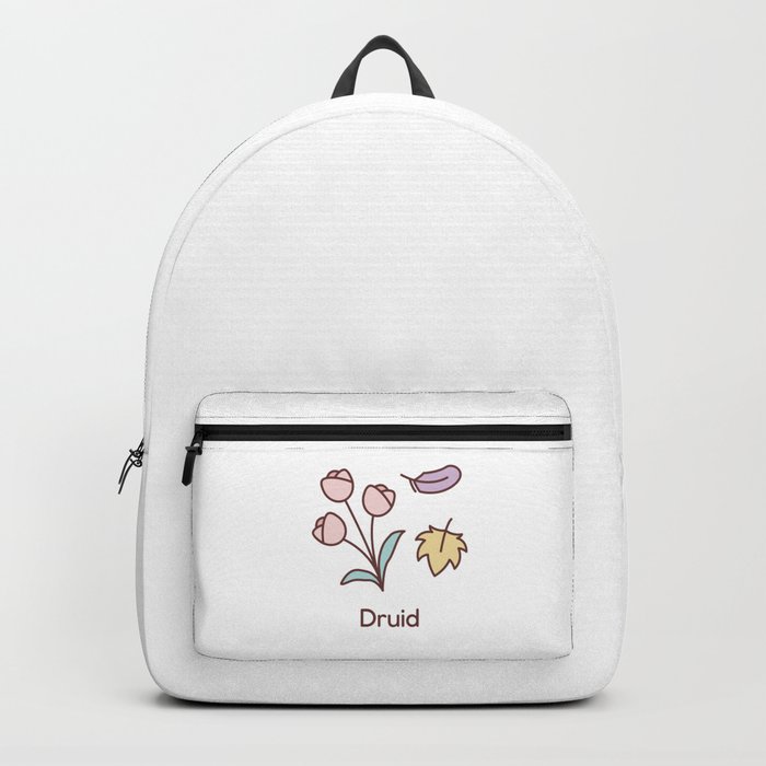 Cute Dungeons and Dragons Druid class Backpack