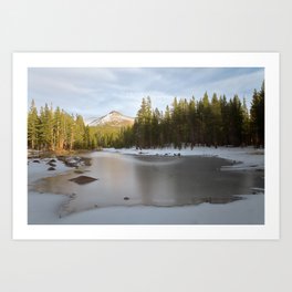 Yosemite Dry Winter Art Print