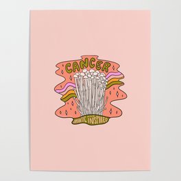 Cancer Mushroom Poster