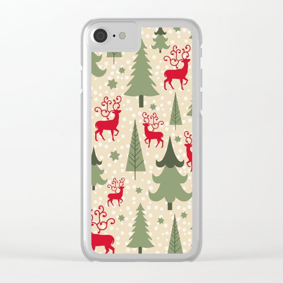 Christmas ornaments Clear iPhone Case