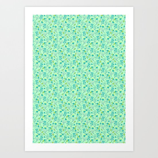 Morning dew Art Print