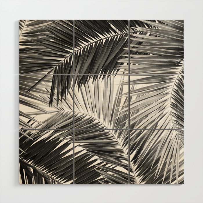 Palm Jungle Pattern #2 #tropical #wall #art #society6 Wood Wall Art