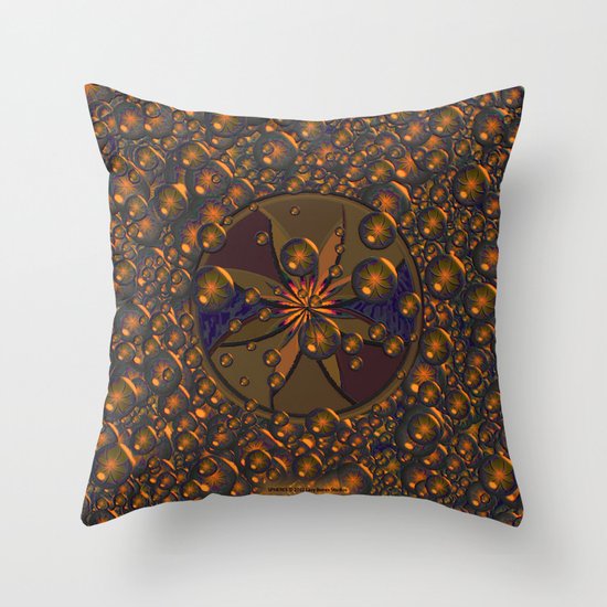 SPHERES 020 Throw Pillow