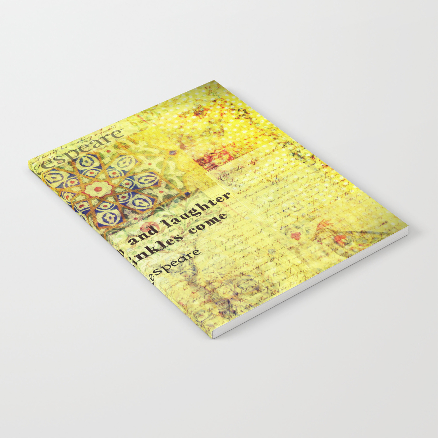 Shakespeare Old Age Funny Humorous Quote Notebook By Goldenslipper Society6