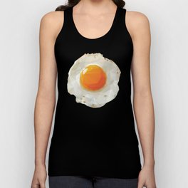 Fried Egg Polygon Art Tank Top