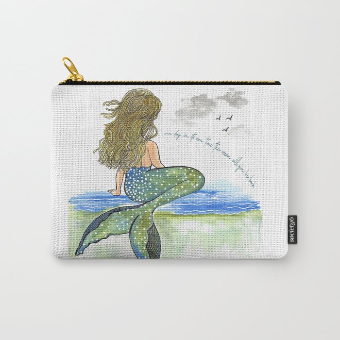 The Ocean Will Give Her Back Carry-All Pouch